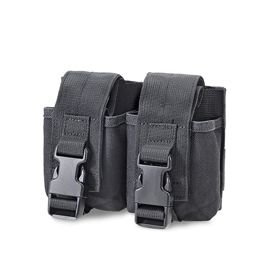 DUPLA GRÁNÁTOS TOK - DEFCON 5® - FEKETE