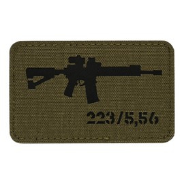 JELVÉNY AR-15 223/5.56 LASER CUT - RANGER GREEN/FEKETE - M-TAC