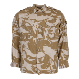 BRIT COMBAT DZSEKI - "TRÓPUSI" - DPM SIVATAG - KATONAI TÖBBLET - HASZNÁLT