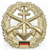 JELVÉNY GENUINE GERMAN ARMY METAL BERET BADGE ´MARINE-SICHERUNG´