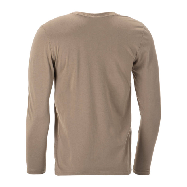 BASIC HOSSZÚ UJJÚ PÓLÓ - KHAKI - CLAWGEAR