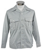 Men s uniform shirt - VoPo (Volkspolizei) - East German military surplus - Light gray