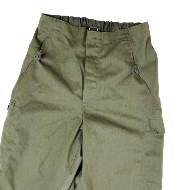 VINTAGE MDL M44 CARGO MUNKANADRÁG - 80-AS ÉVEK - UNISEX - 27" - OD ZÖLD - MILITARY SURPLUS NÉMET HADSEREG