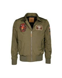 TOP GUN FLIGHT JACKET - "HORNET" - OD GREEN - Mil-Tec®