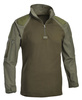 Defcon 5 Combat Shirt With Protections Full Sleeves - Olive Drab Green