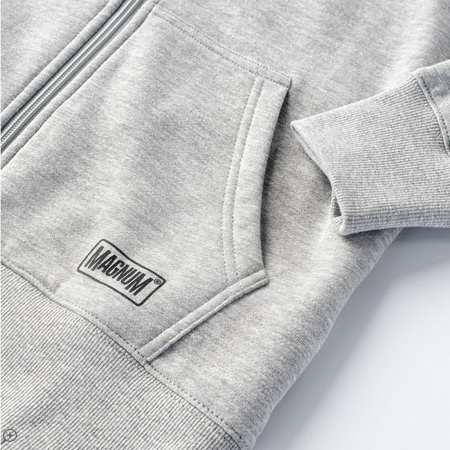 WOMEN`S SWEATSHIRT - MAGNUM LEPUS WO`S II - LIGHT GREY MELANGE/BLACK