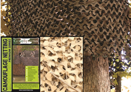 KATONAI ÁLCAHÁLÓ "BASIC" - Mil-Tec® - 3 x 6 M - SIVATAGI