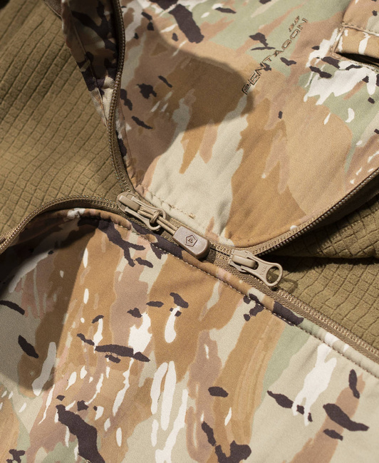 VÍZÁLLÓ ESŐKABÁT - ARTAXES SOFTSHELL - PENTAGON® - PENTACAMO