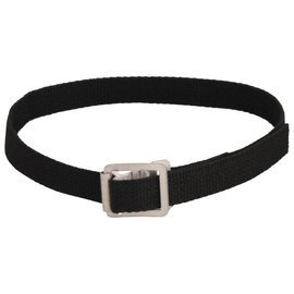 BW Pack Strap - Aluminium buckle - 130 cm - Black
