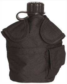 AMERIKAI STÍLUSÚ MOLLE VIZESPALACK FEDÉL - Mil-Tec® - FEKETE