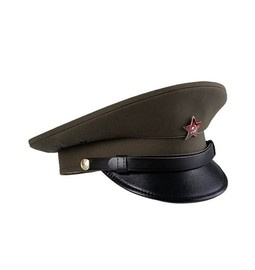 VIZOR SAPKA VÖRÖS CSILLAG JELVÉNNYEL - OD - KATONAI TÖBBLET - MINT ÚJ