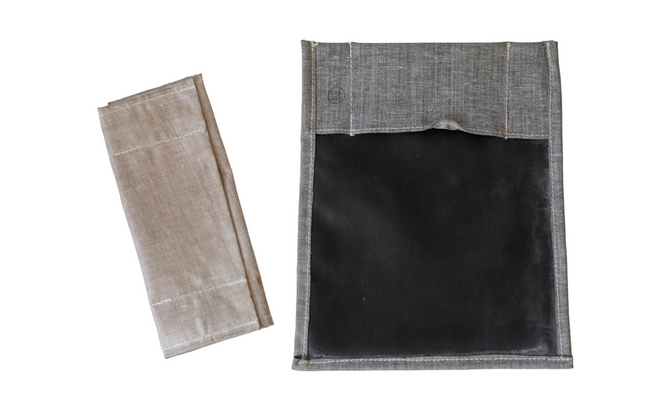 POUCH FOR CHIRUGICAL INSTRUMENT 26 X 21 cm (L x W) - ROMANIAN ARMY MILITARY SURPLUS - LIKE NEW