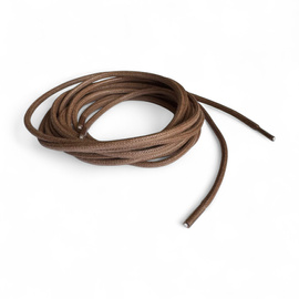 PÁR KEREK CIPŐFŰZŐ - 90 CM - ROMÁN HADSEREG KATONAI FELESLEG - VIASZOLT - BARNA - JÓ ÁLLAPOTÚ