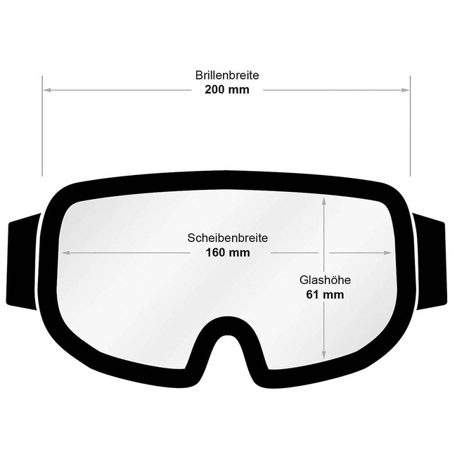 TAKTIKAI SZEMÜVEG - KHS® Tactical Eyewear - FEKETE