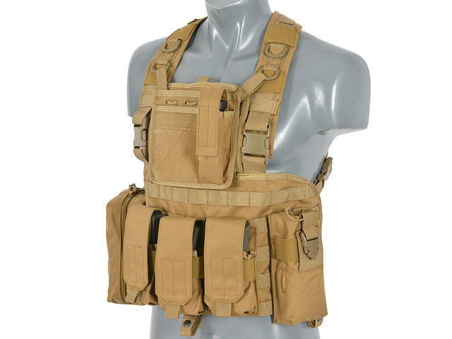 Force Recon Mellkasi Hám - MOLLE - Coyote Tan - 8FIELDS