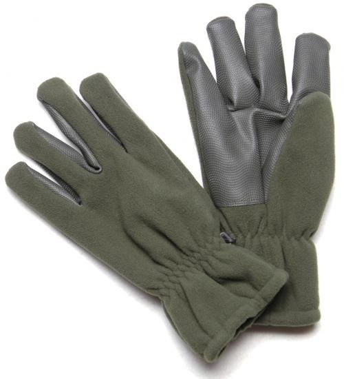 KESZTYŰ FLEECE ´ALPINA´ FINGER W/ PVC PALMS OLIVE