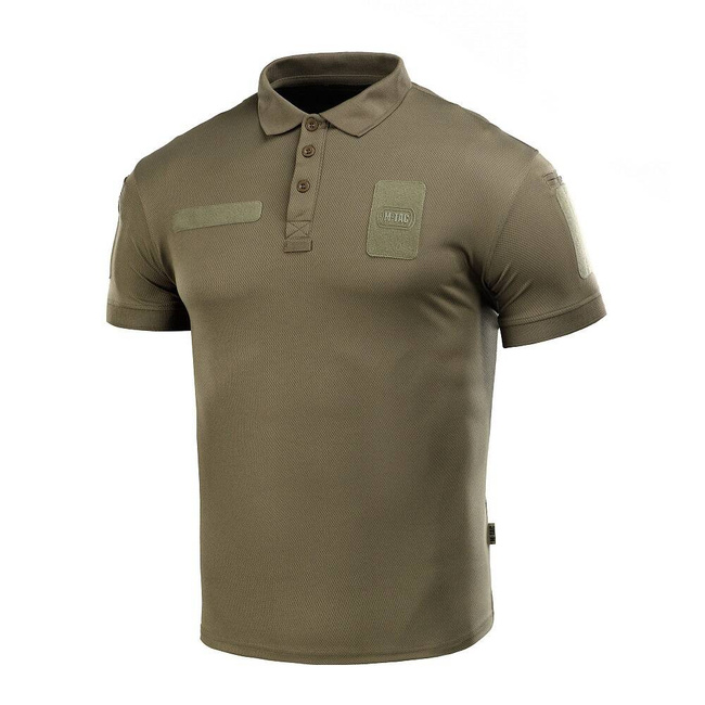 Elite Tactical Coolmax Polo T-Shirt - Olive - M-TAC