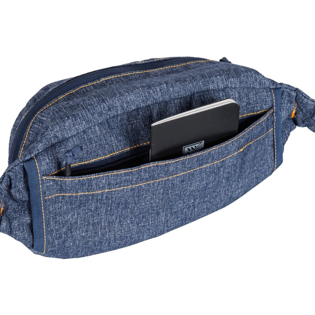 BANDICOOT WAIST PACK - NYLON POLYESTER BLEND - BLUE MELANGE - HELIKON