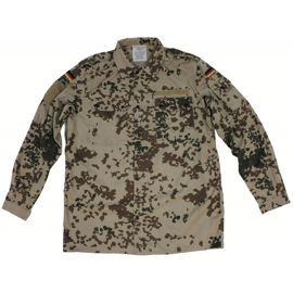 BW JACKET - "TROPEN" - BW TROPICAL CAMO - MILITARY SURPLUS - USED