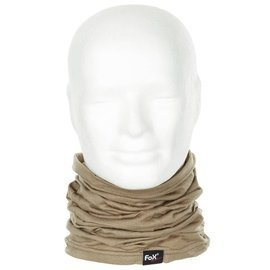 NECK GAITER - "MERINO LITE" - Fox Outdoor® - COYOTE TAN