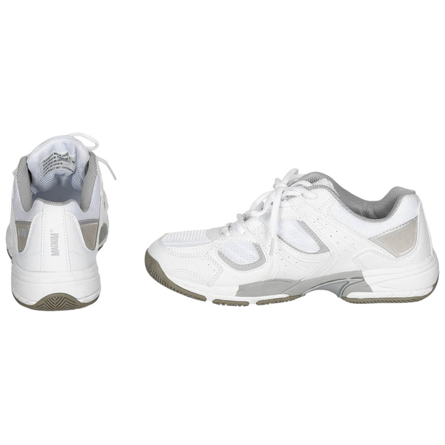 MEN'S SPORTS SHOES - MAGNUM - BRITISH ARMY MILITARY SURPLUS - WHITE - USED