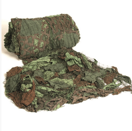 Czech 12x12m Cotton Camo Netting Used
