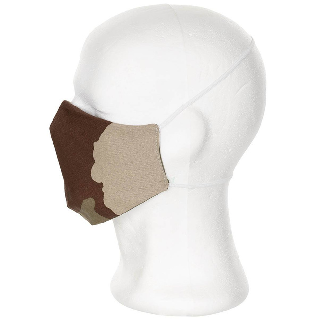 MASK FOR MOUTH AND NOSE - MFH® - DESERT CAMO
