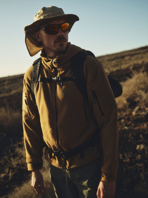 HEAVY FLEECE JACKET - PATRIOT - Helikon Tex - COYOTE