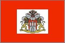 ZÁSZLÓ (91 x 152) cm HAMBURG