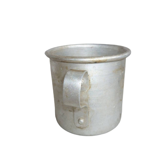 KIS ALUMÍNIUM BÖGRE BOLGÁR KATONÁNAK - MÁSODIK VILÁGHÁBORÚS - MINT ÚJ