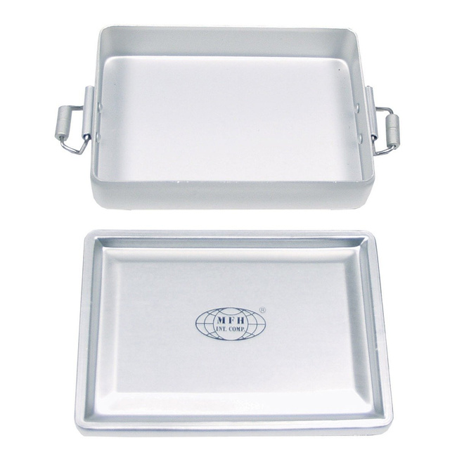 Box, alu, waterproof, silver