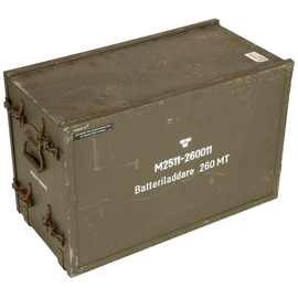 Satt elektronikus akkumulátortöltő - 260 MT modell - Német hadsereg katonai felesleg - Használt/nem tesztelt