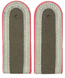 East German Pink Epaulets Nco Piping