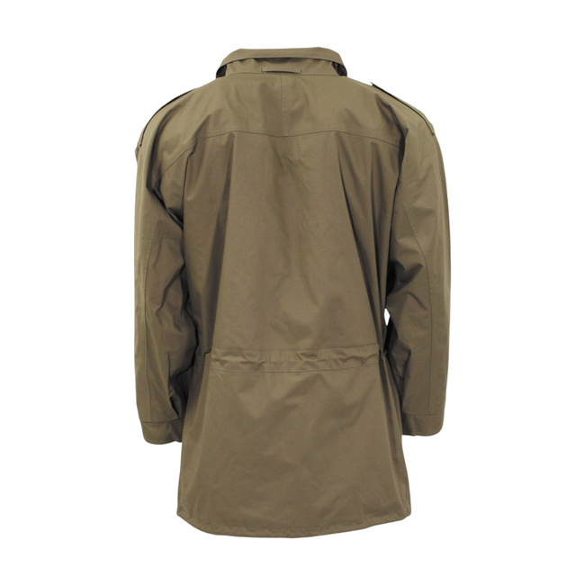 PARKA WITH QUILTED LINING - VT - DUTCH ARMY MILITARY SURPLUS - GREEN OD - USED