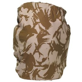 BACKPACK COVER - MTP DESERT CAMO - SMALL - BRITISH MILITARY SURPLUS - LIKE NEW