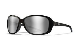Szemüvegek - Wileyx - AFFINITY - Grey Silver Flash Gloss Black Frame