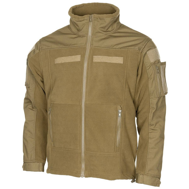 MFH COMBAT JACKET - FLEECE - COYOTE TAN