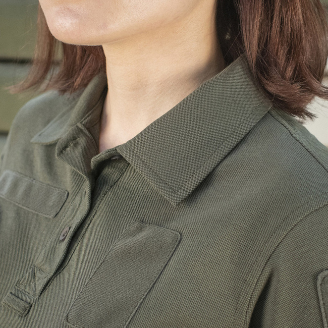 NŐI TAKTIKAI PÓLÓ - POLO-SHIRT 65/35 LADY - ARMY OLIVE - M-TAC