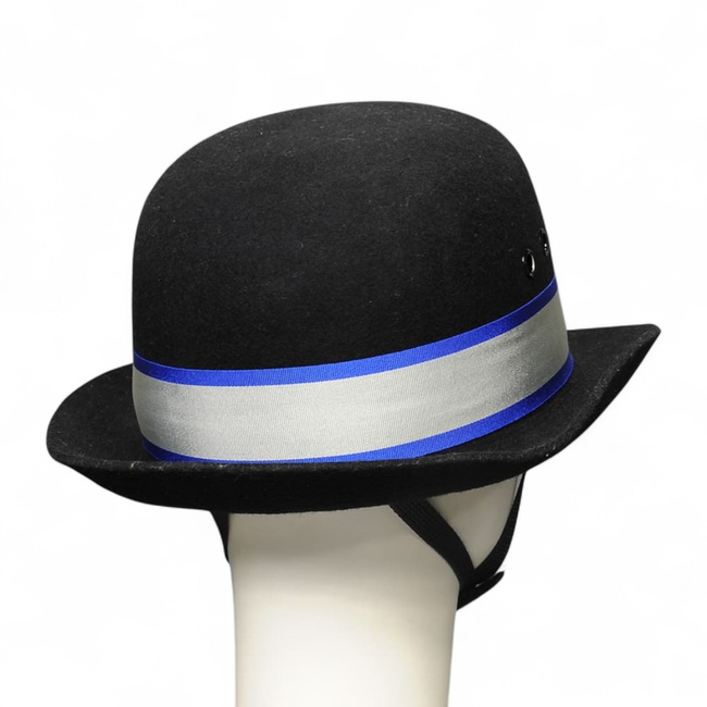 Női PCSO sisak - Community Support Officer - Metropolitan Police - Brit hadsereg katonai feleslege - Fekete - Használt