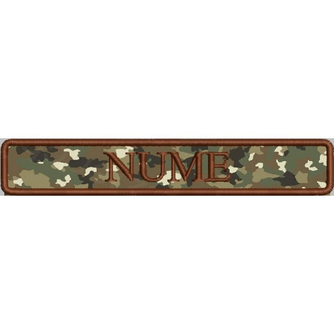ECUSON NOMINAL COMBAT FORTE TERESTRE 12.5x2.5cm