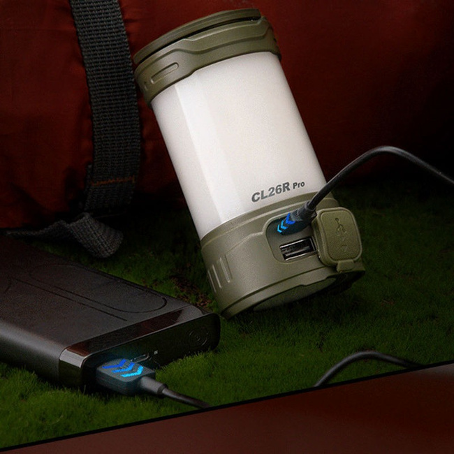 LED Kempinglámpa - Fenix CL26R Pro LED - Camping Oil