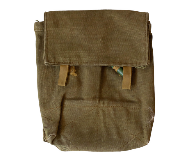 AK-47 MAGAZINE CARRIER WITH 4 COMPARTMENTS - MILITARY SURPLUS FROM ROMANIAN ARMY - VARIOUS SHADES - IN GOOD CONDITION