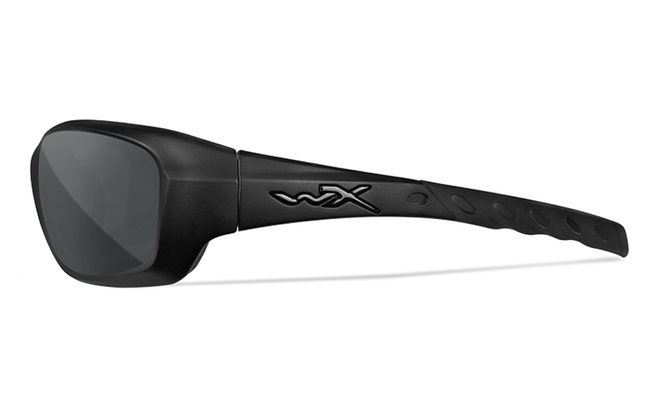 SUNGLASSES - WX GRAVITY - GREY LENSES, MATTE BLACK FRAME - Wileyx