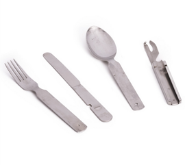 Ger.4-pc.s/steel Eating Utensil Used