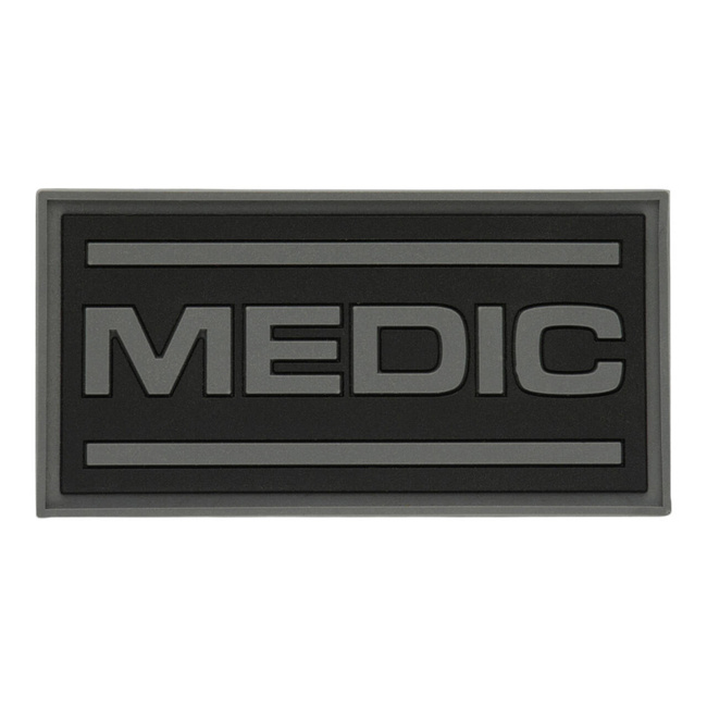 JELVÉNY MEDIC PVC - FEKETE/SZÜRKE - M-TAC