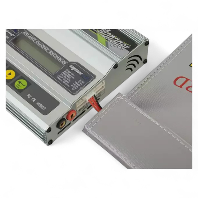 LiPo Guard battery charging protection case 18x23 cm - Medium - IPower