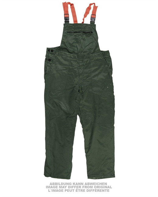 NEHÉZ NÉMET NADRÁG - NADRÁGTARTÓVAL - ZÖLD - HASZNÁLT