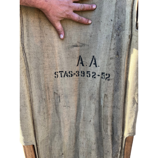 VINTAGE FA EGÉSZSÉGÜGYI HORDÁGY - 1965-1980 - ROMÁN HADSEREG KATONAI FELESLEG - JÓ ÁLLAPOTBAN