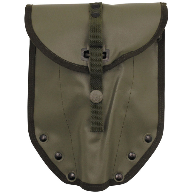 FOLDING SHOVEL BAG - OD GREEN - AUSTRIAN MILITARY SURPLUS - LIKE NEW