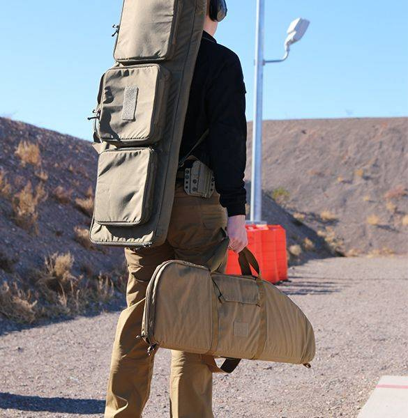 FEGYVERES TÁSKA - BASIC RIFLE CASE® - 113 x 30 x 5 CM - Helikon-Tex® - PENCOTT® WILDWOOD™